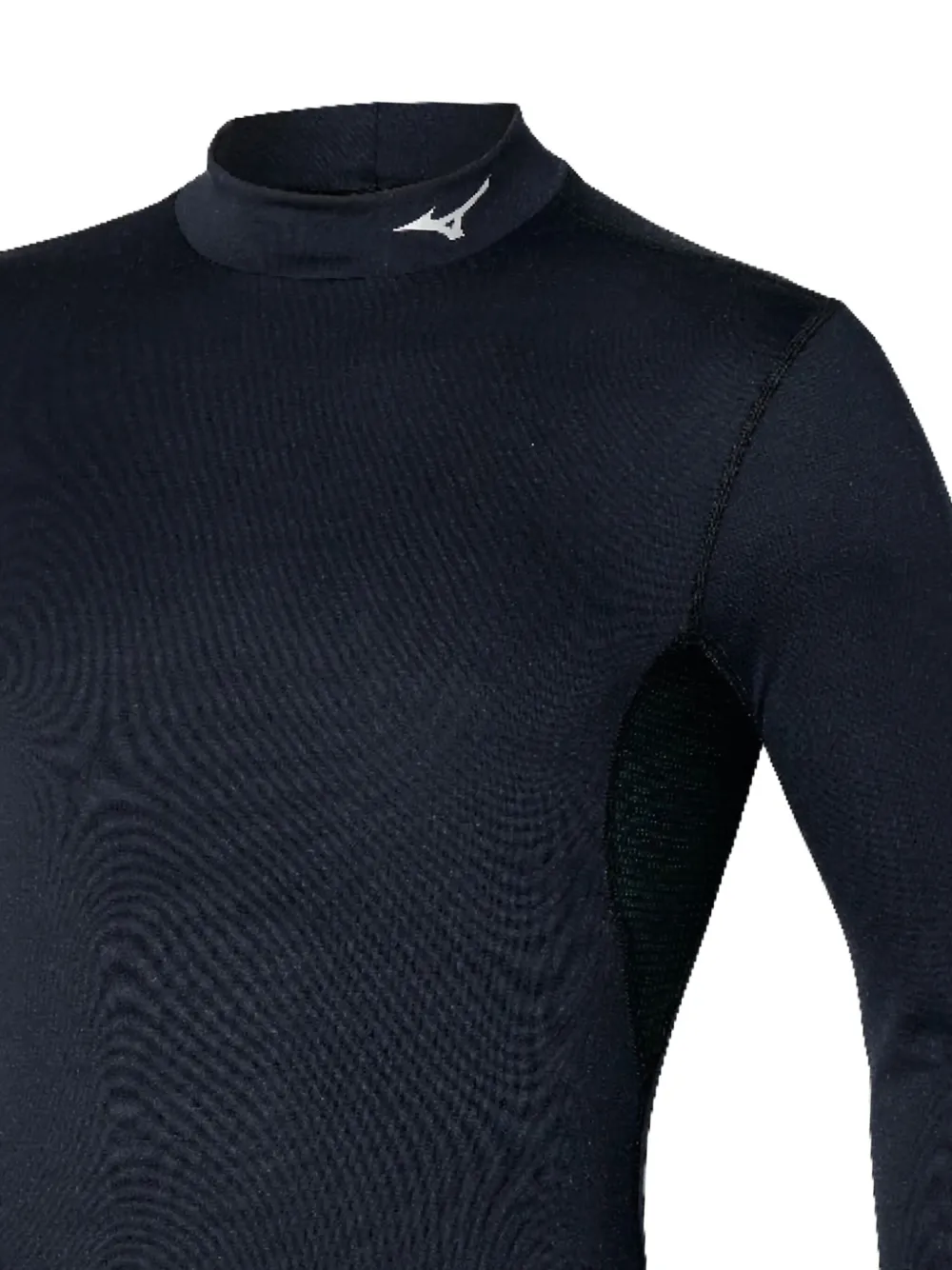 Mizuno Top met col - Zwart