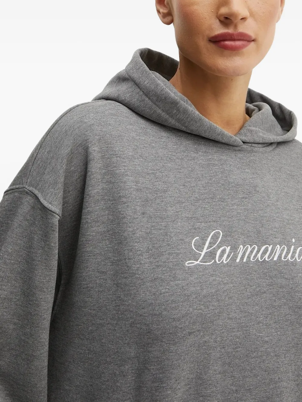 La Mania logo-embroidered hoodie | Hoodies | Image 2