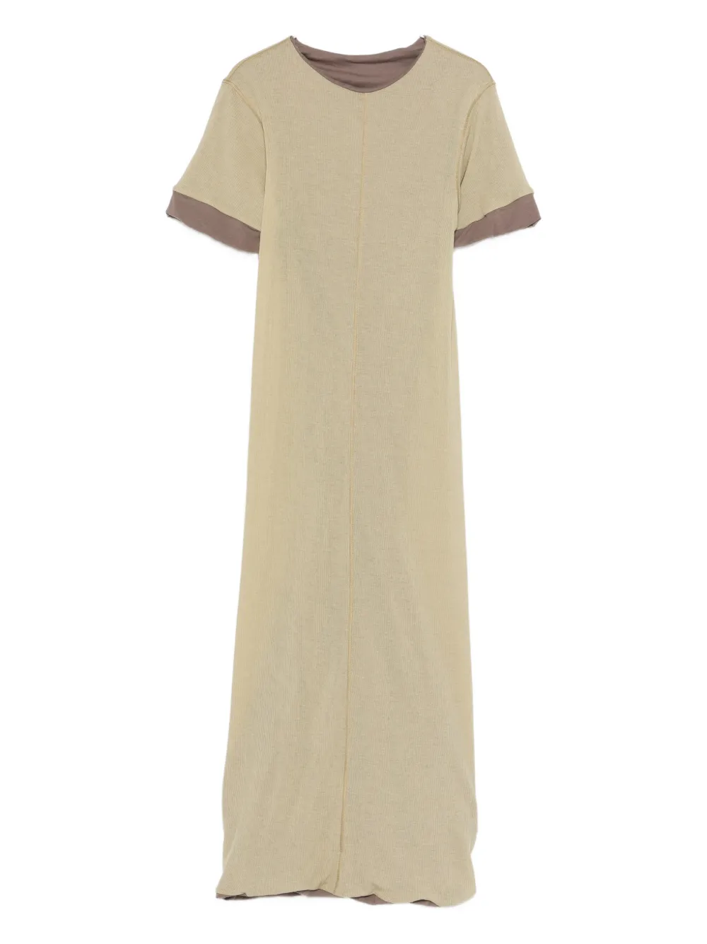 Sportmax seam panelled dress - Neutrals