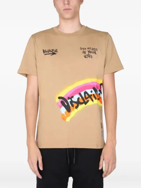 DISCLAIMER graphic-print T-shirt