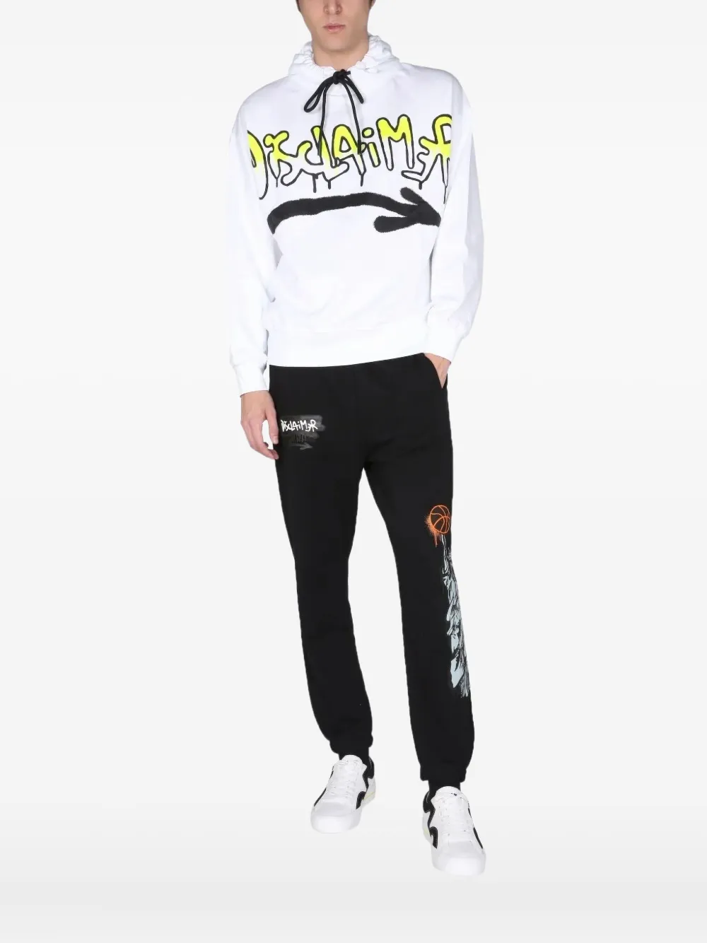 DISCLAIMER drawstring graphic hoodie | Hoodies | Image 2