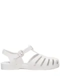 Melissa strappy slide sandals - White