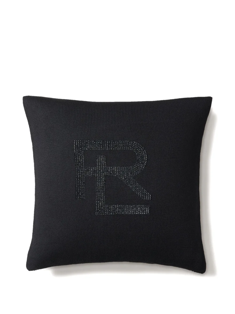 Ralph Lauren Home Hawthorne rhinestone-embellished cushion (50cmx50cm) | Black | Image 1