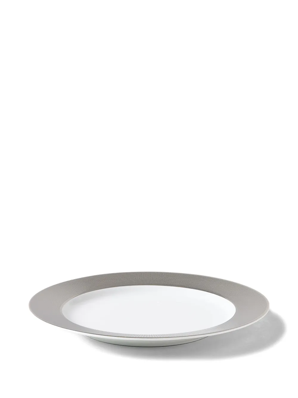 Ralph Lauren Home Hewitt textured-border salad plate | Grey | Image 1