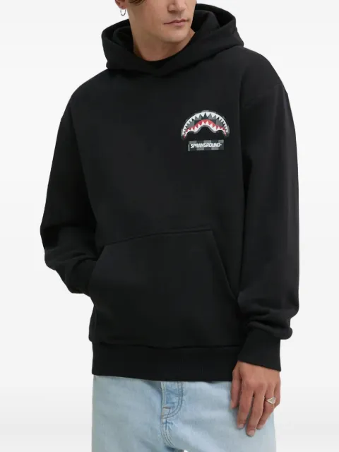 Sprayground logo-detail graphic hoodie
