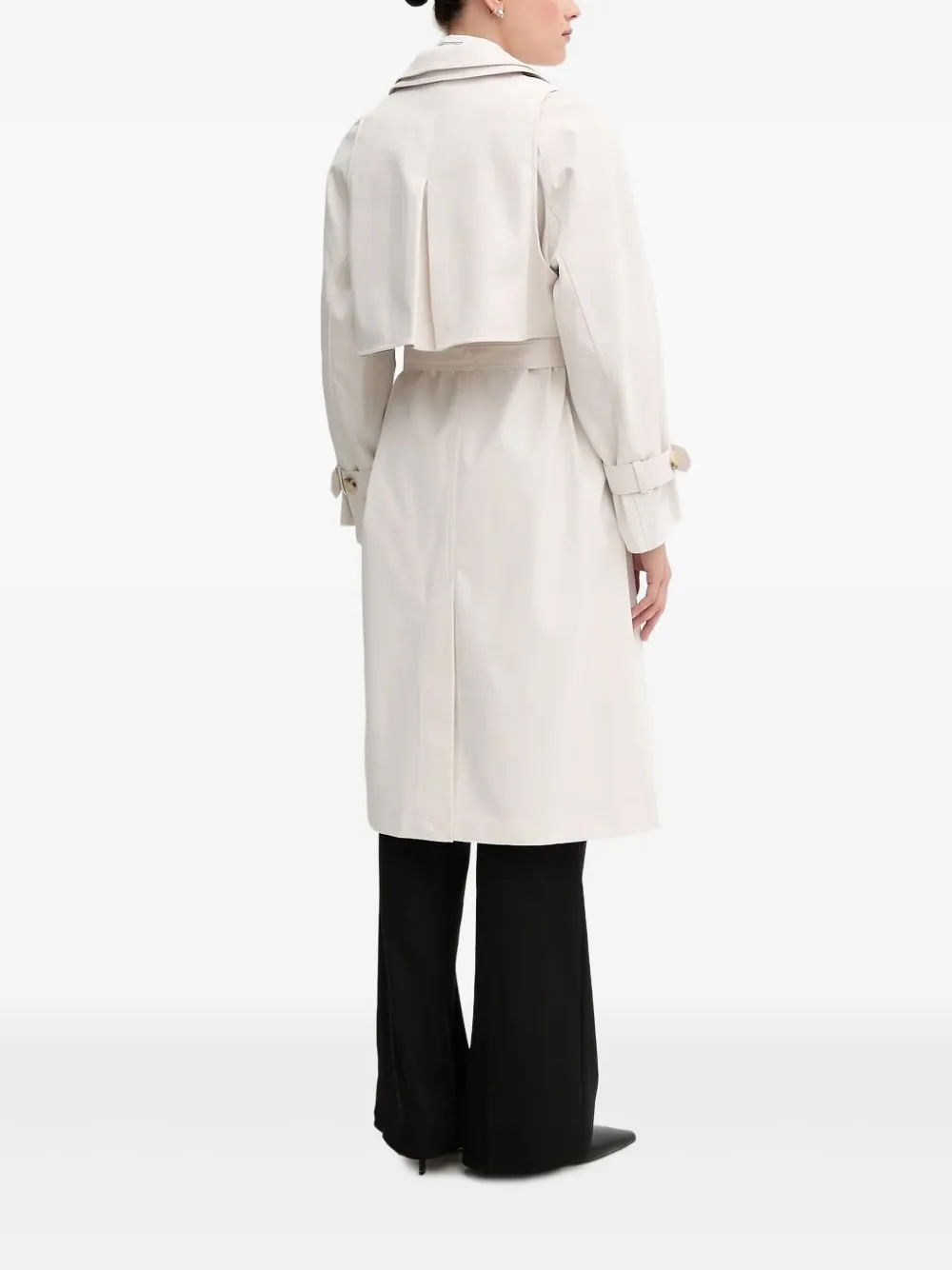Sisley double-breasted trench coat | Double Breasted & Peacoats | Image 2
