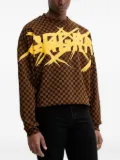 Sprayground check-pattern sweatshirt - Brown
