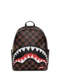 Sprayground medium The Hideout Savage check-pattern backpack - Brown