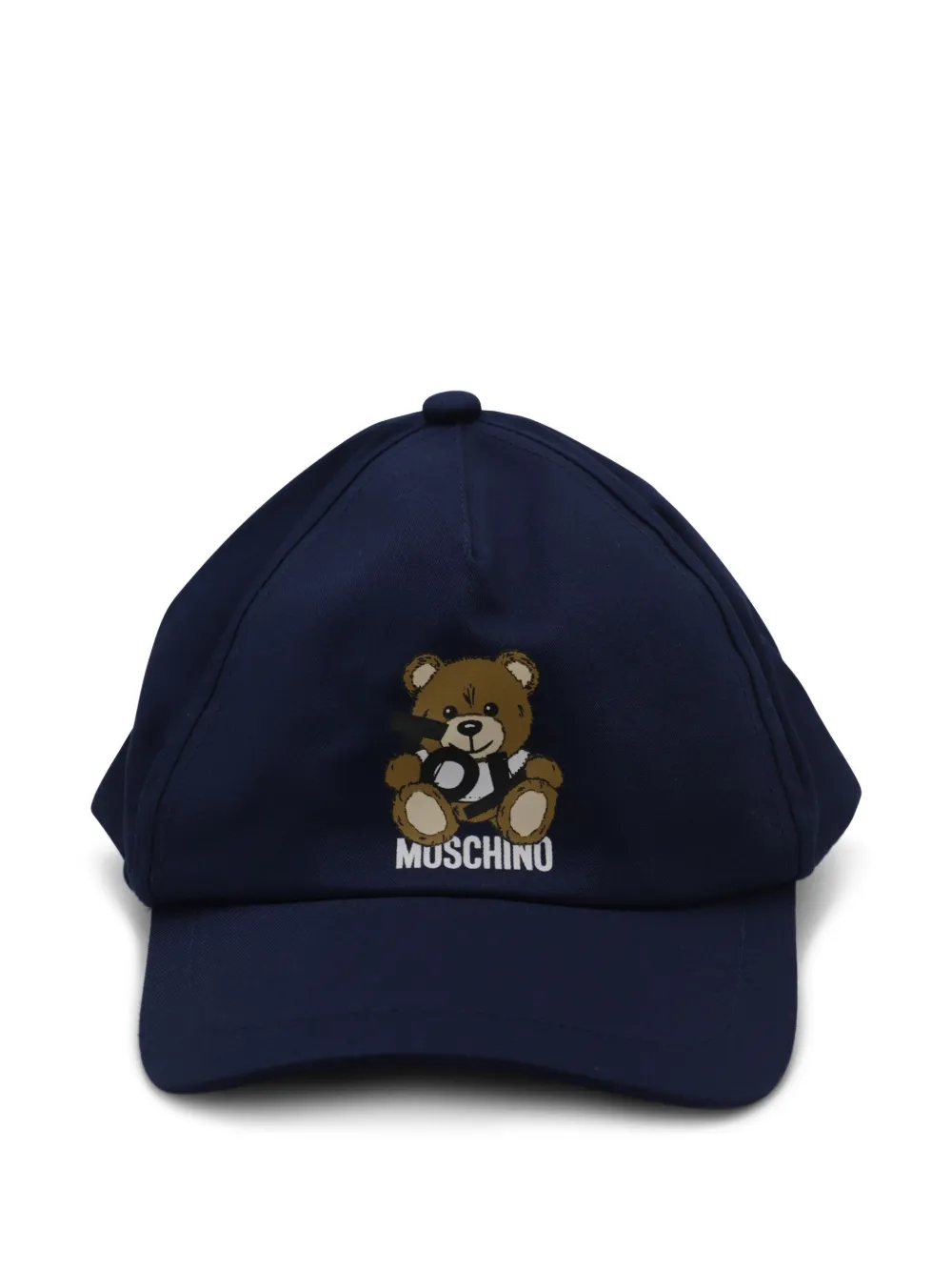 Moschino Kids teddy-print baseball cap | azul | Image 1