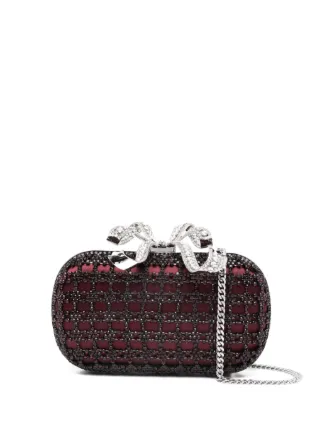 self self-portrait – Bag Shoulder Croc Black バッグ portrait バッグ