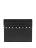 Valentino Garavani Rockstud leather cardholder - Black
