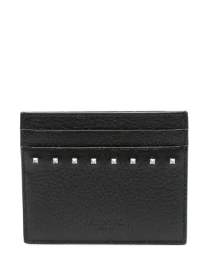 Valentino Garavani ロックスタッズ カードホルダー | ブラック