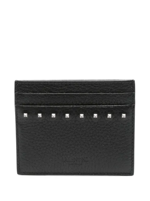 Valentino Garavani Rockstud leather cardholder