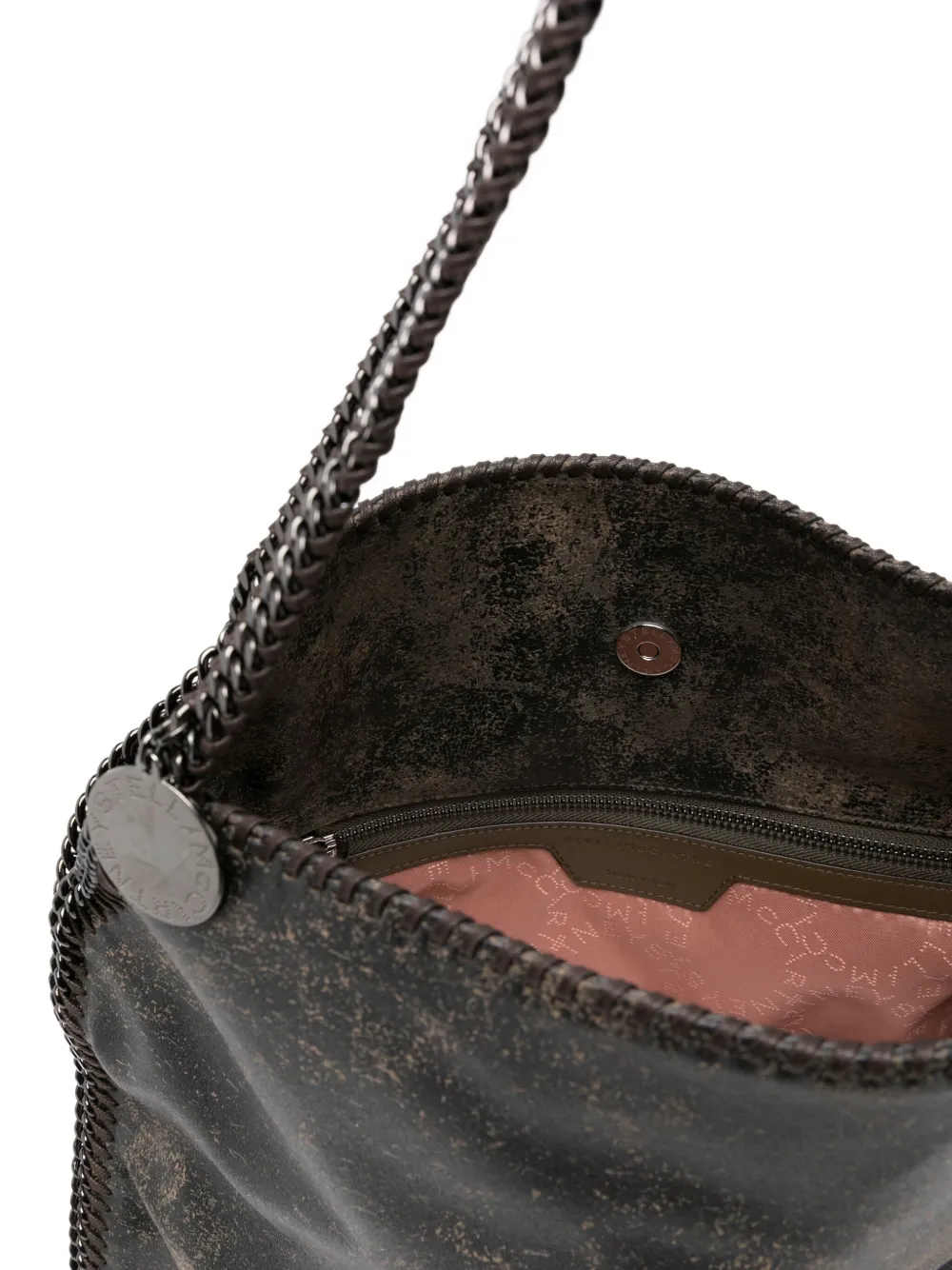 Stella McCartney Falabella shopper met ketting Grijs