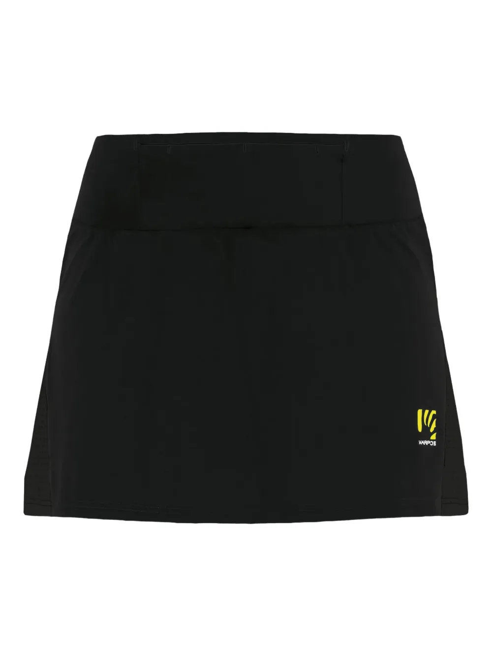 mesh-panelled running skirt