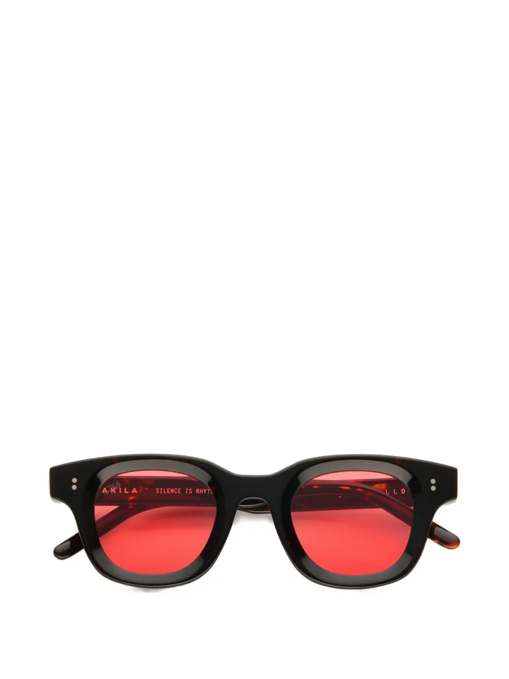 Akila Apollo Square-frame Sunglasses In Pink