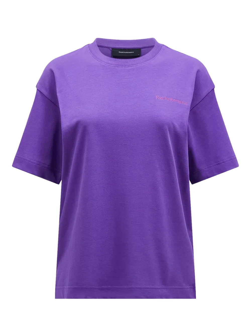 Peak Performance logo-print t-shirt | Purple | Image 1