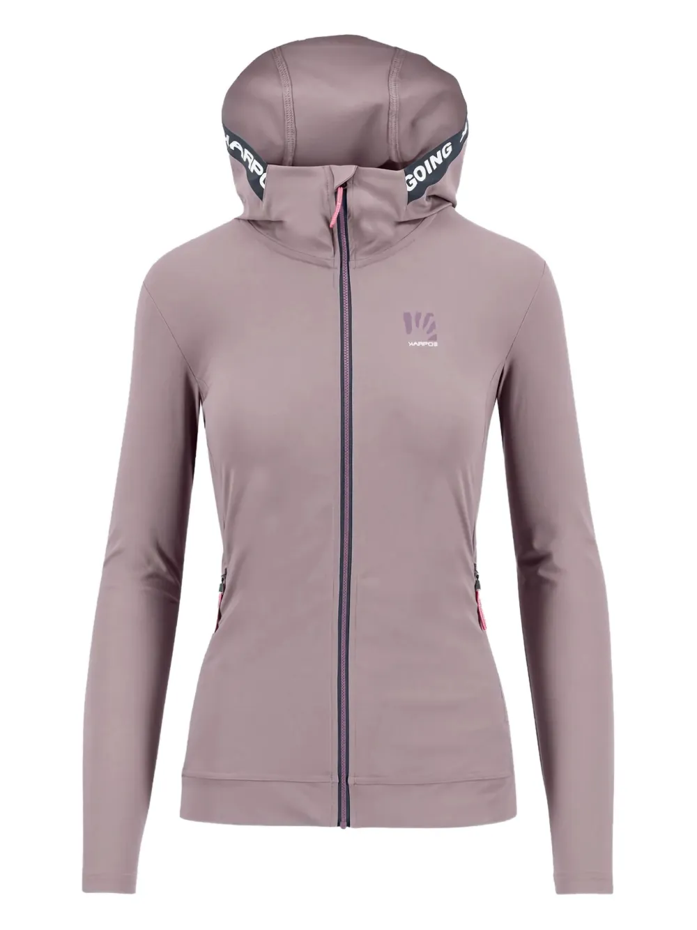 zip-up hoodie
