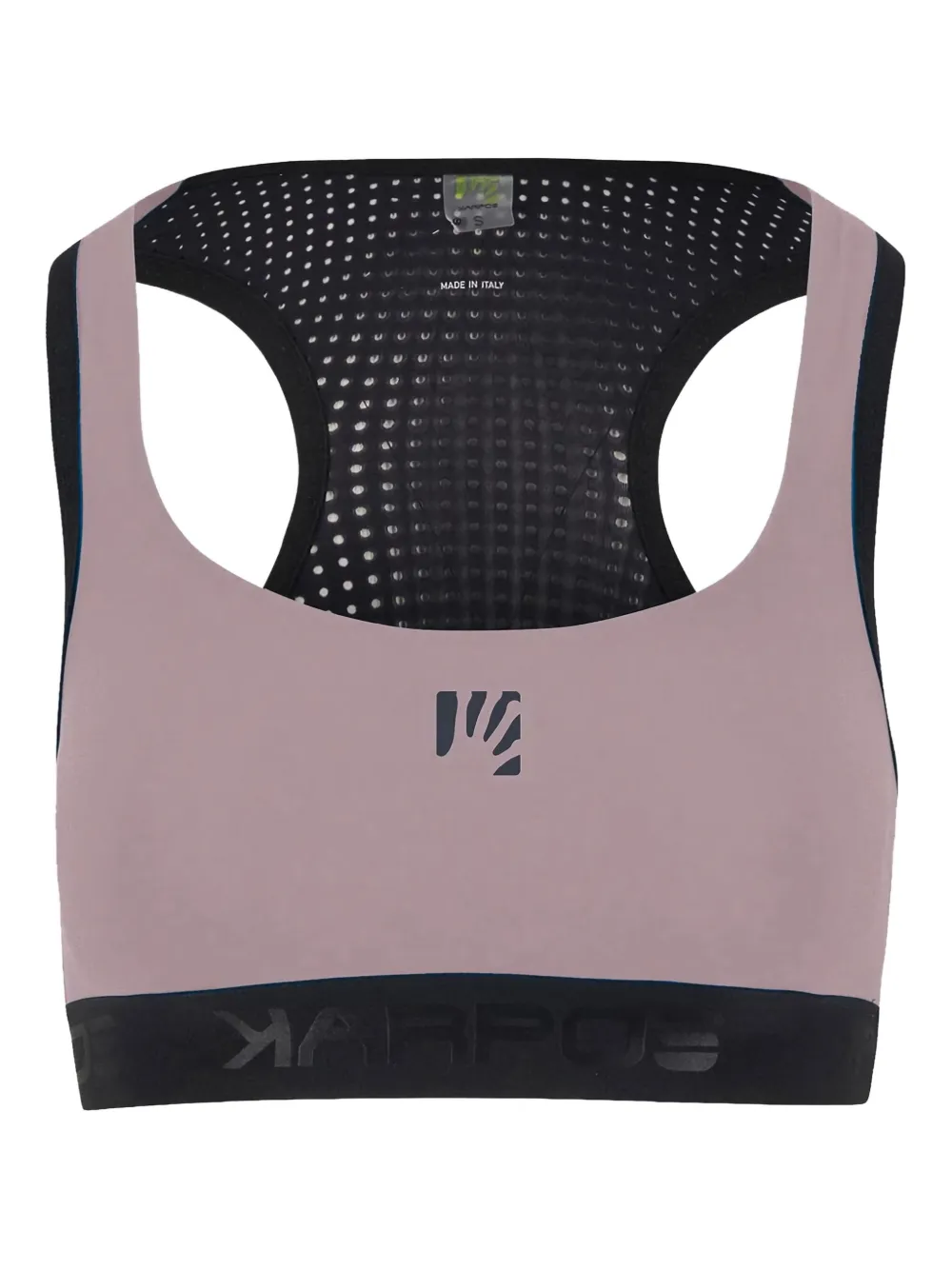 KARPOS racer-back mesh-panel sports bra | Purple | Image 1