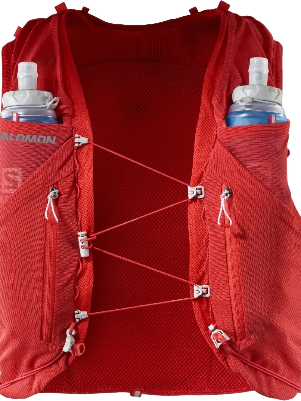 Salomon ADV Skin 12 bodywarmer met verstelbare bandjes Rood
