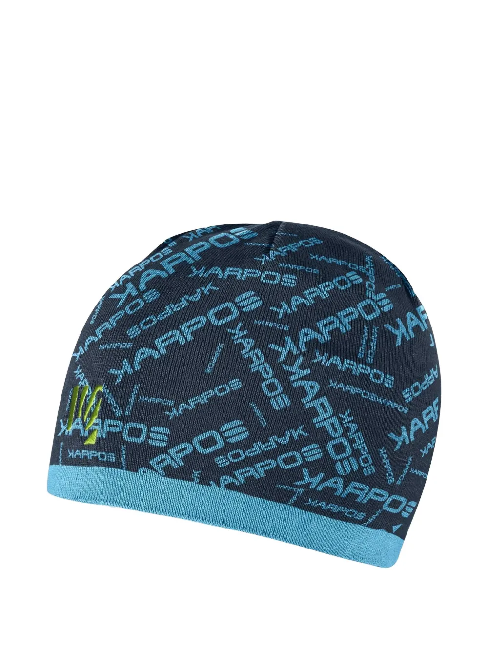 logo-print beanie hat