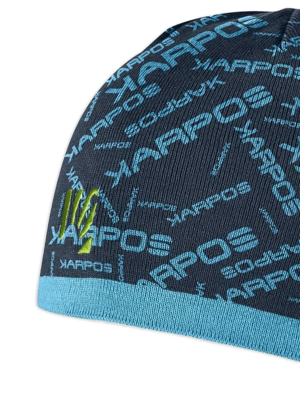 KARPOS Muts met logoprint - Blauw