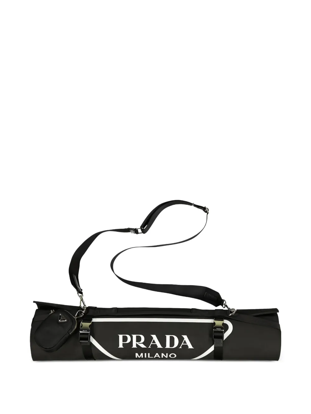 Prada Logo-print Travel Mat In Black
