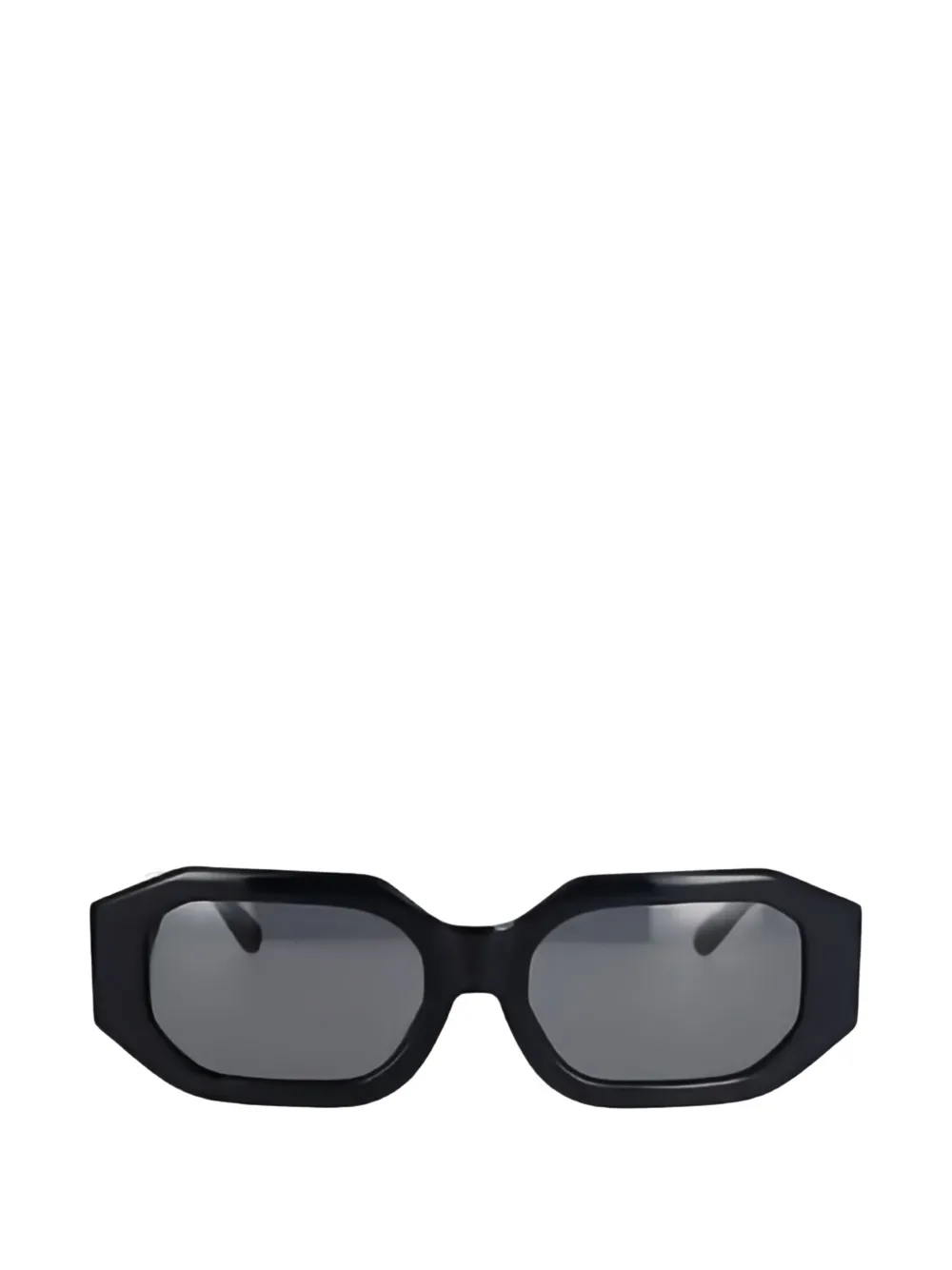 The Attico geometric-frame sunglasses Zwart