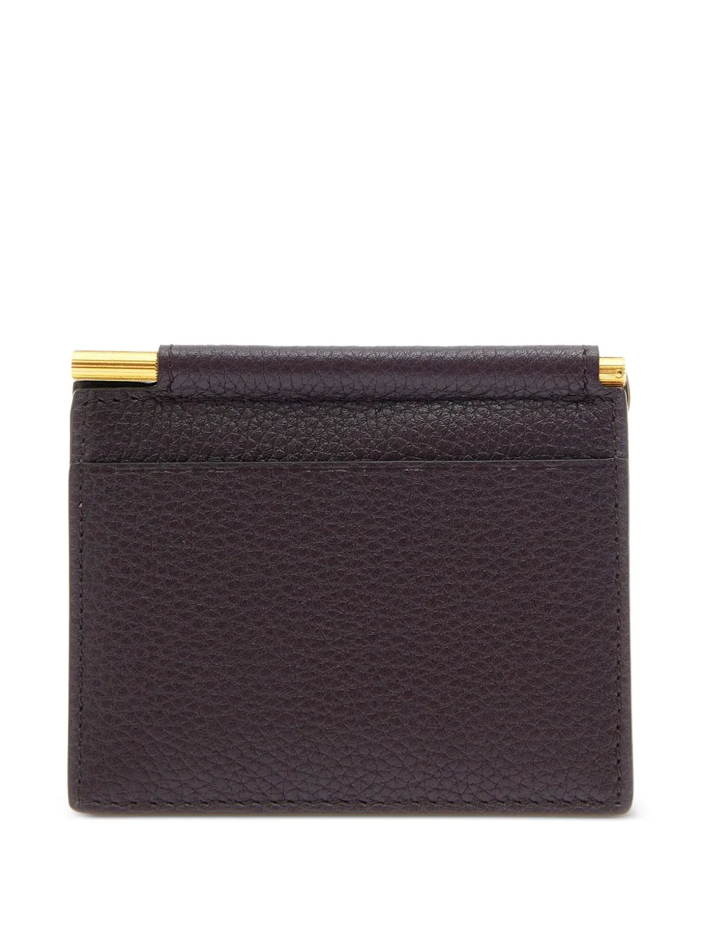 TOM FORD Leren pasjeshouder Paars