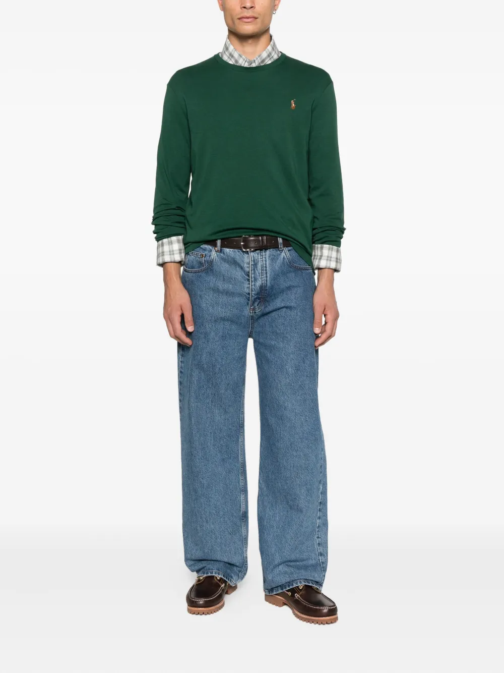 Polo Ralph Lauren Sweater met ronde hals Groen