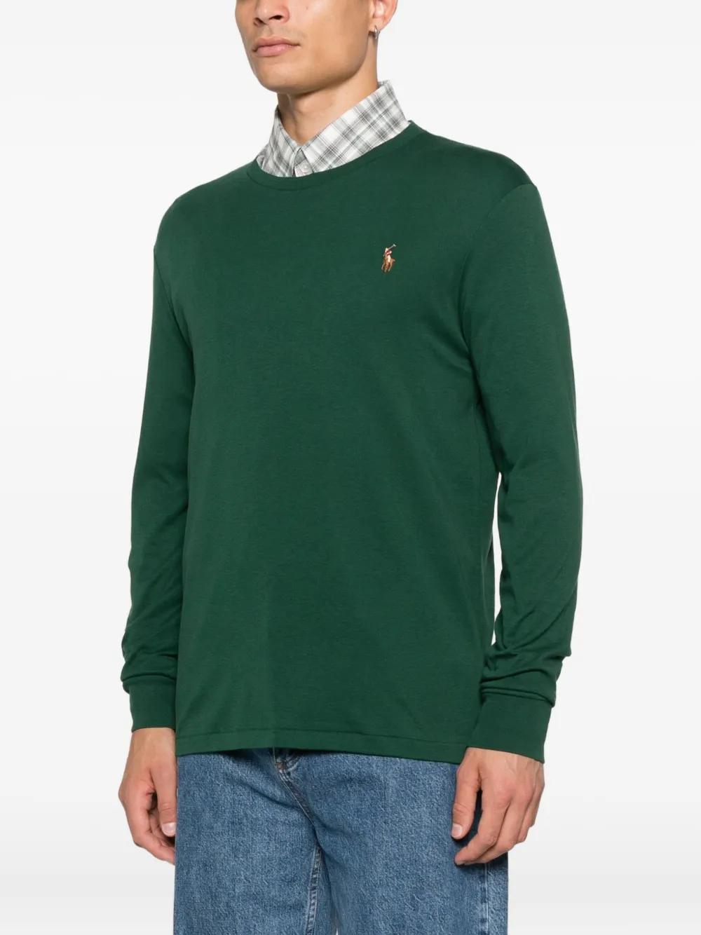 Polo Ralph Lauren Sweater met ronde hals Groen