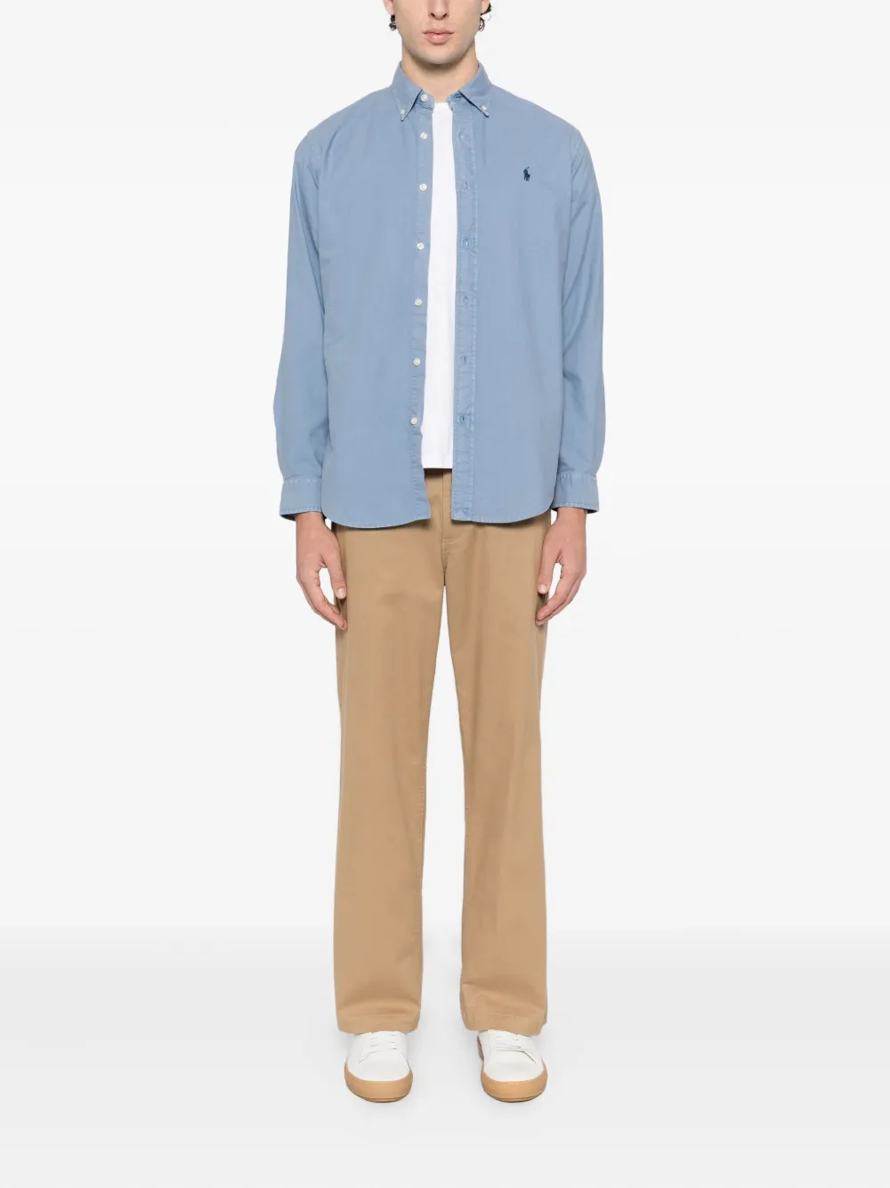 Polo Ralph Lauren embroidered-logo cotton shirt | Image 2