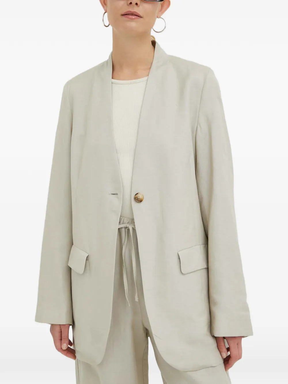 lovechild single-breasted jacket - Toni neutri