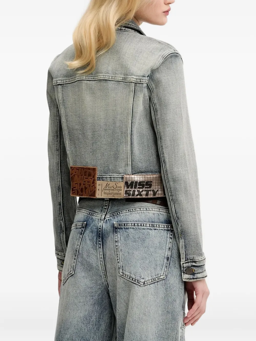 Miss Sixty logo-patch denim jacket | Denim Jackets | Image 2