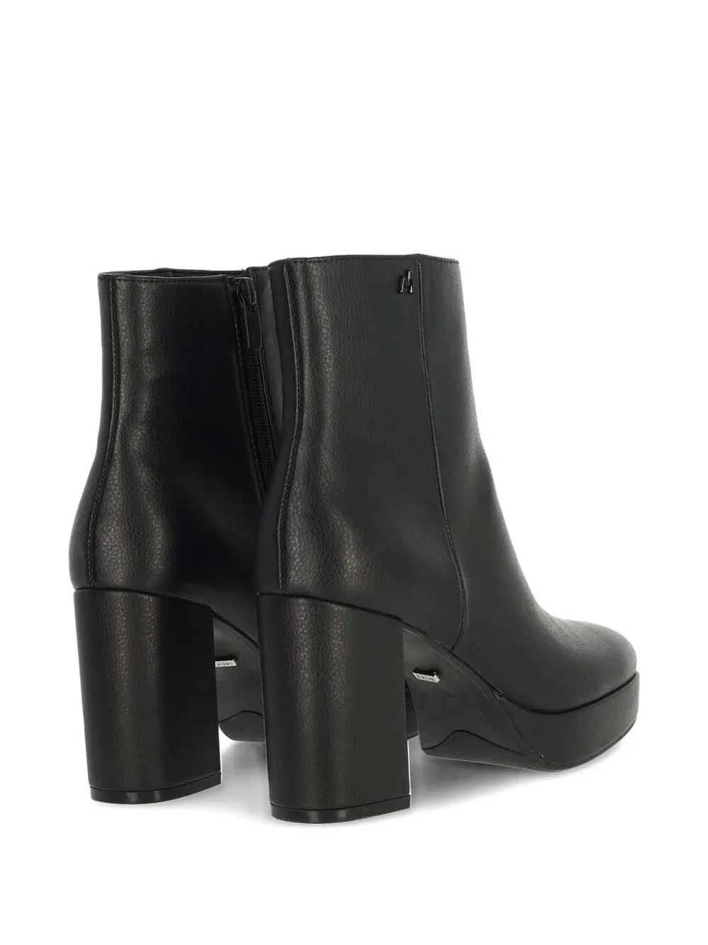 Mexx 97mm Platform Block-heel Boots In Black