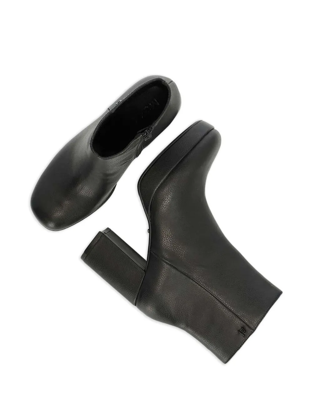 Mexx 97mm Platform Block-heel Boots In Black