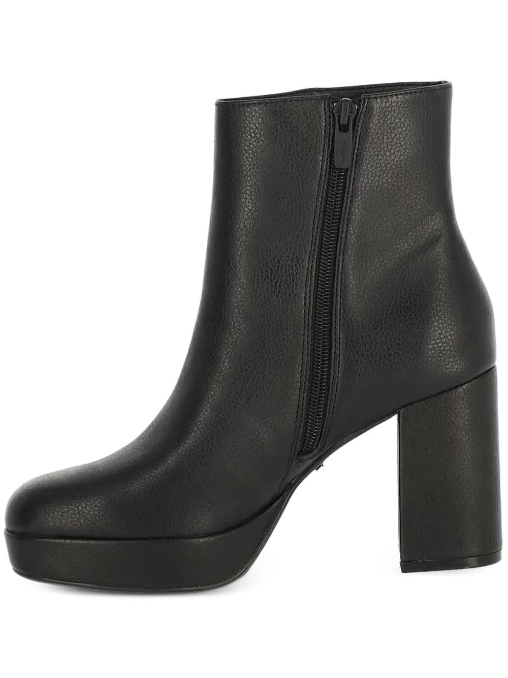 MEXX 97mm platform block-heel boots Black