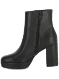 MEXX 97mm platform block-heel boots - Black