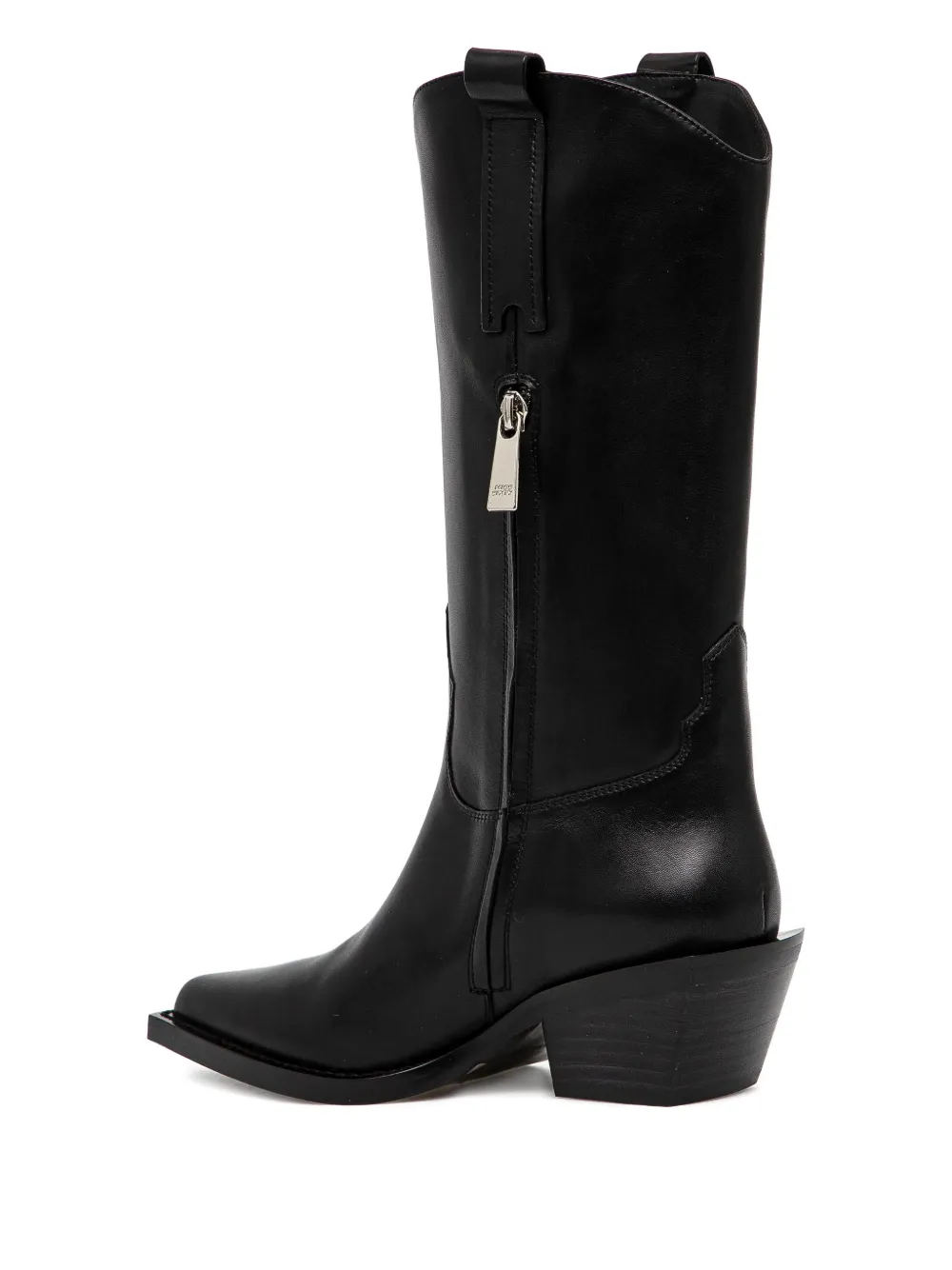 Miss Sixty Enkellaarzen met puntige neus Zwart