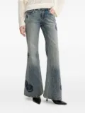 Miss Sixty embellished flare jeans - Blue
