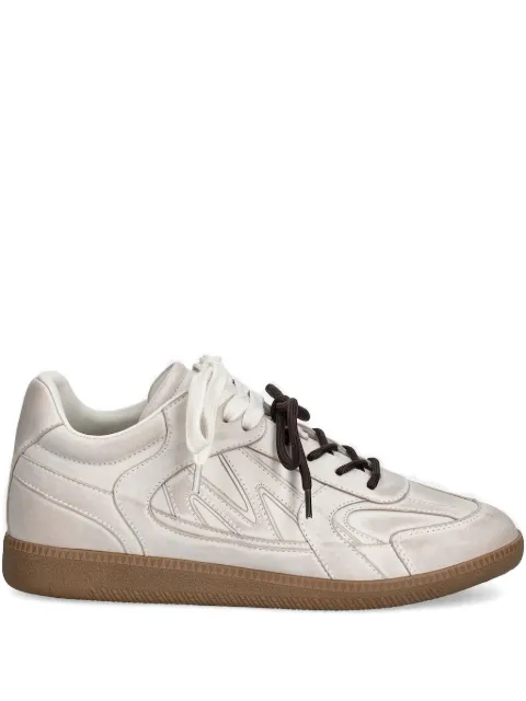 Miss Sixty lace-up panelled sneakers