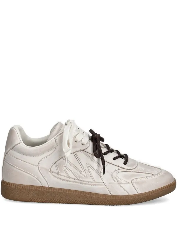 Miss Sixty lace-up Panelled Sneakers Neutrals FARFETCH JO