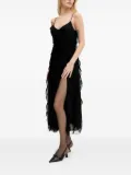 Miss Sixty ruffled midi dress - Black