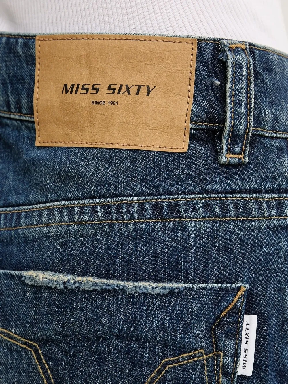 Miss Sixty Katoenen jeans Blauw
