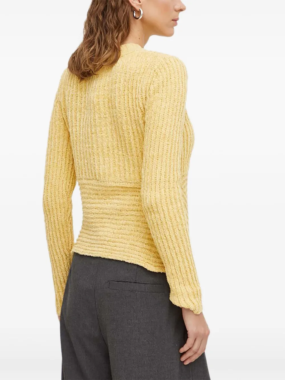 Lovechild Asymmetric Sweater In Multi