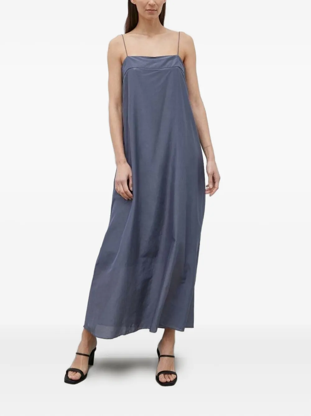 Lovechild Maxi-jurk met vierkante hals Blauw