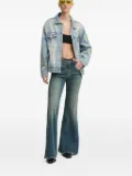 Miss Sixty bikini-waist flared jeans - Blue