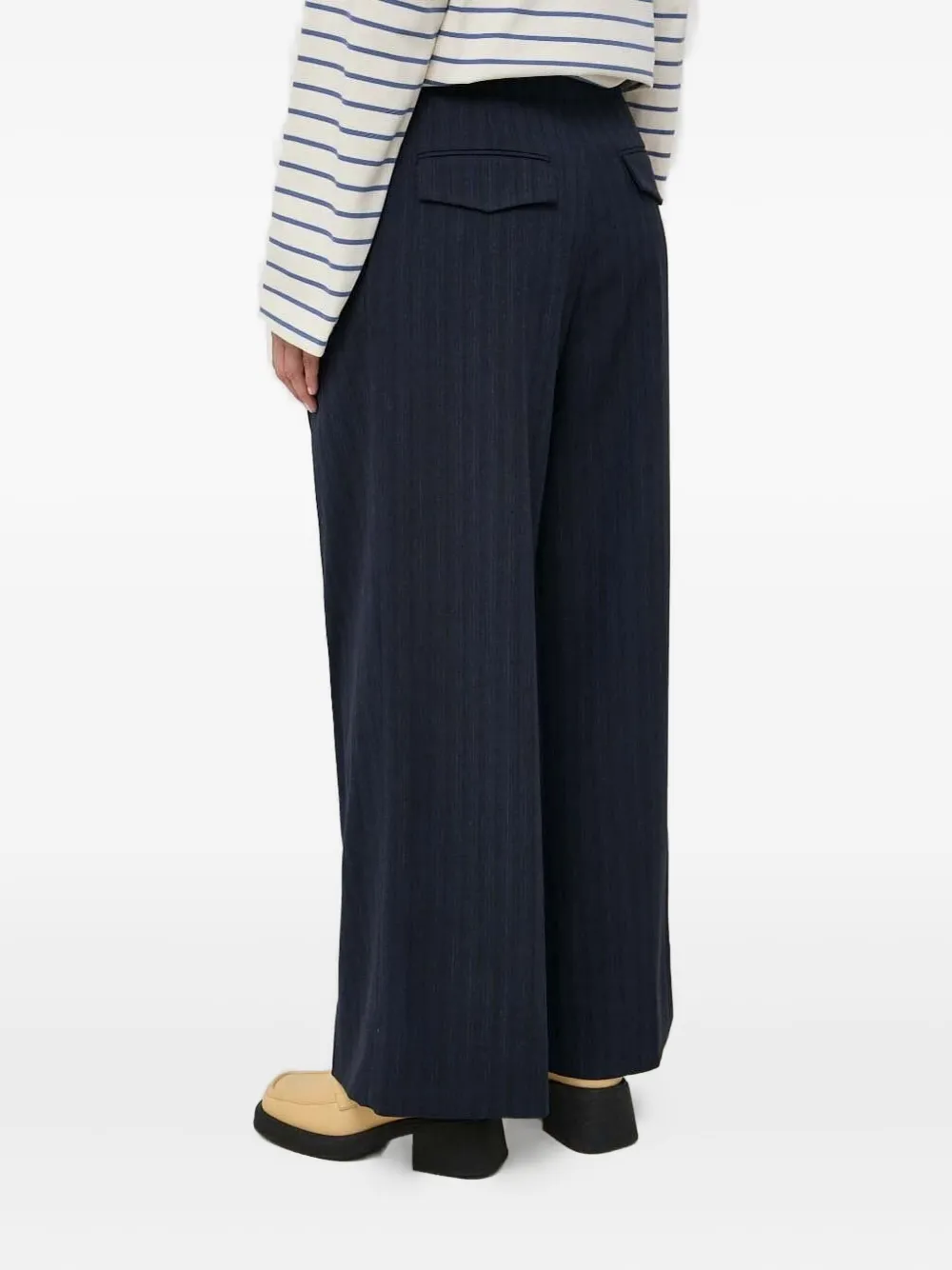 lovechild Gestreepte broek Blauw