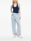lovechild ribbed scoop-neck tank top - Blue