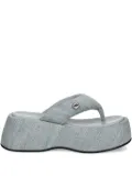 Miss Sixty denim slides - Blue